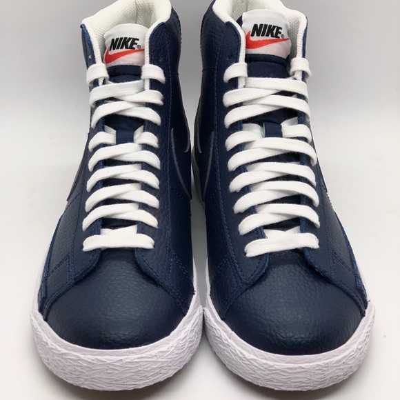 Nike 🏀 BLAZER MID GS (895850 400) Youth Size - Picture 3 of 7